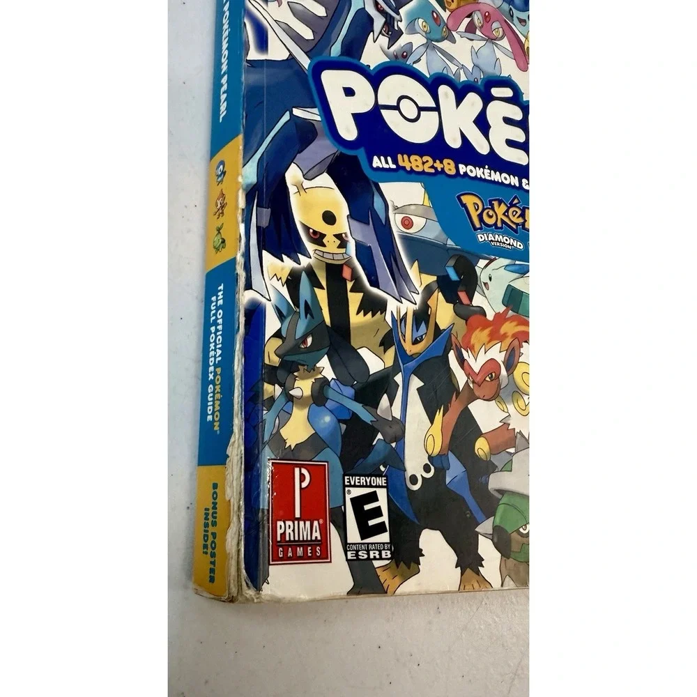 Pokémon Full Pokedex Guide Vol. 2 2007 Diamond and Pearl No Poster Prima DS